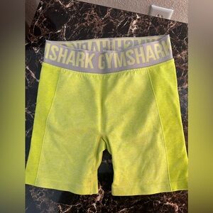 Gymshark Women's Neon Yellow‎ Bike Shorts